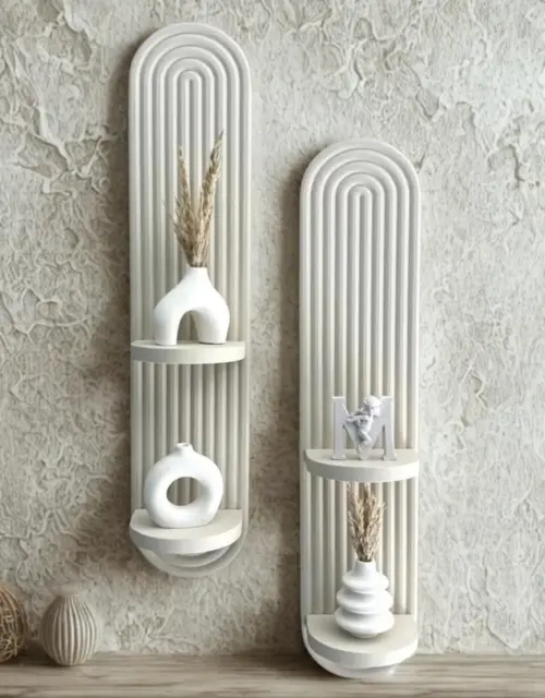 Modern Wall Shelf Set