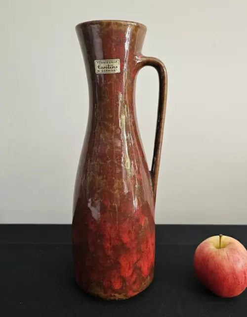 A beautiful West German Fat Lava vase